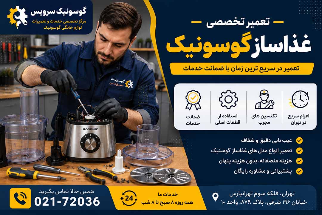 مشکلات رایج غذاساز گوسینگ